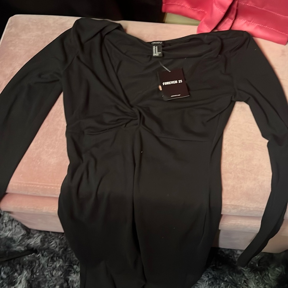 Forever 21 size Medium women’s black dress.